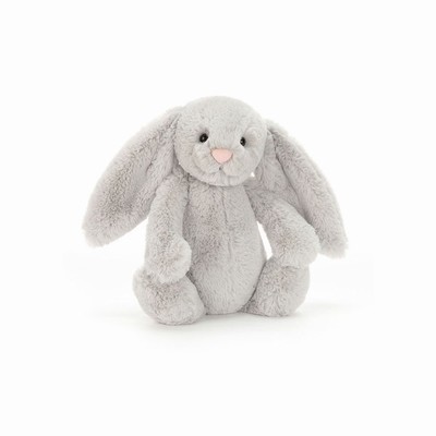 Jellycat Bashful Silver Bunnies USA | 07215WUGE